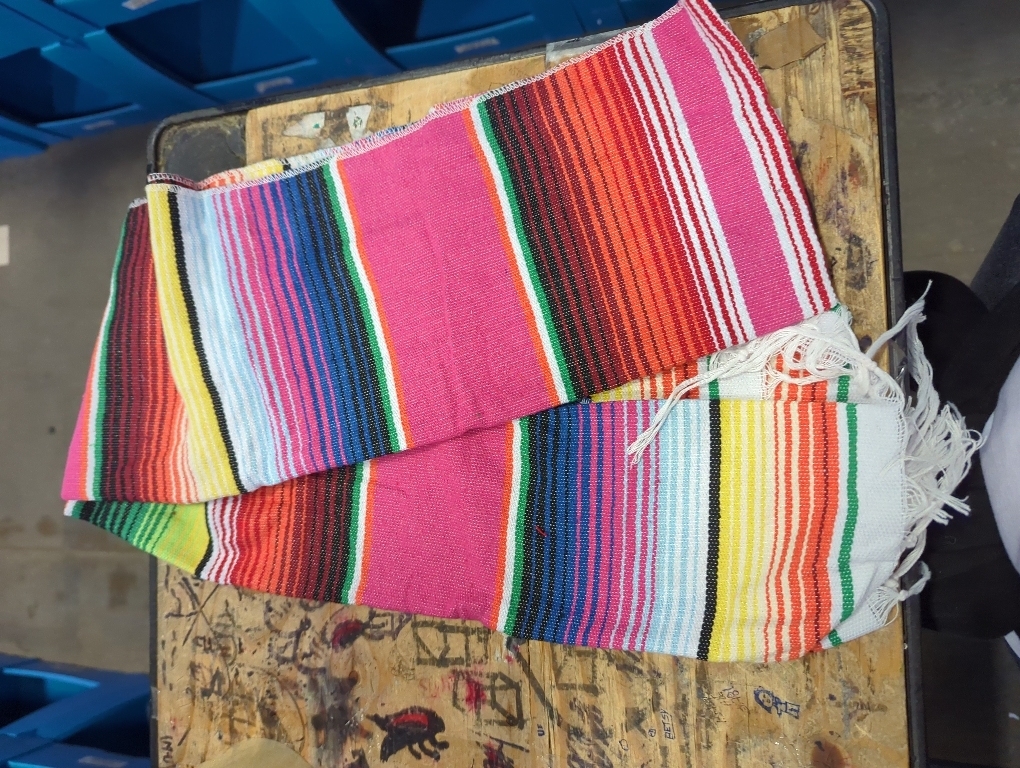Mexican Table Runner 14x84 Inches Colorful Striped Table Runners Mexican Theme Party Decoration for Fiesta Party for Cinco de Mayo Serape Zarape Table Runner