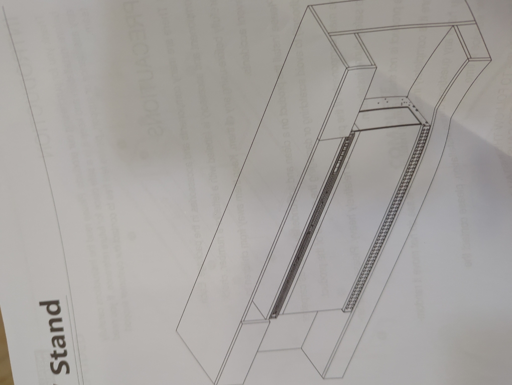 White TV Stand with Fireplace Mount