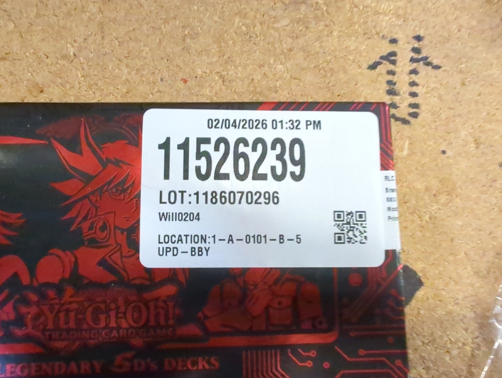 Yu-Gi-Oh! Legendary 5D's Deck Box English 1st Edition