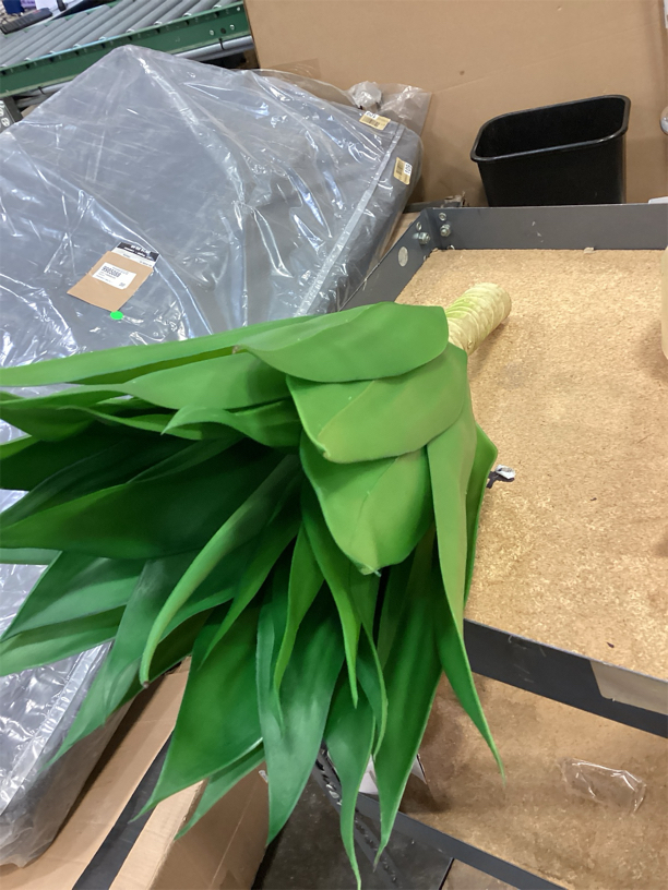 Velener Fake Agave Artificial Plants, Fake Succulents Plant for Room Decor, Unpotted Faux Agave Stems Plant for Outdoor/Indoor Decor, 22 inches