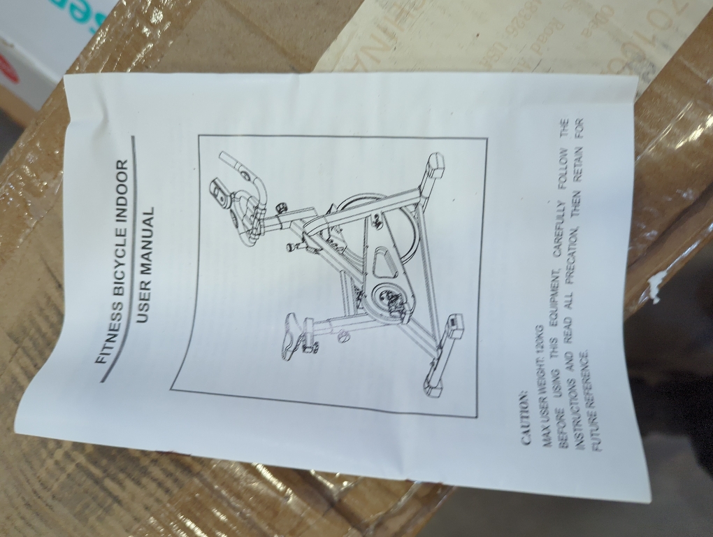 Indoor Cycling Bike Red