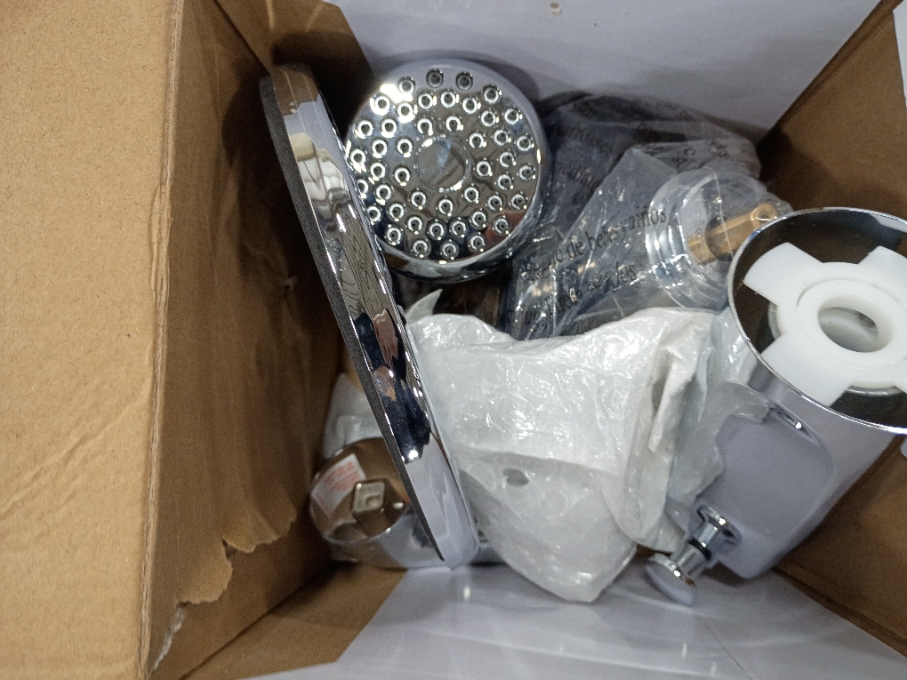 Project Source Chrome 1-Handle Bathtub and Shower Faucet with Valve