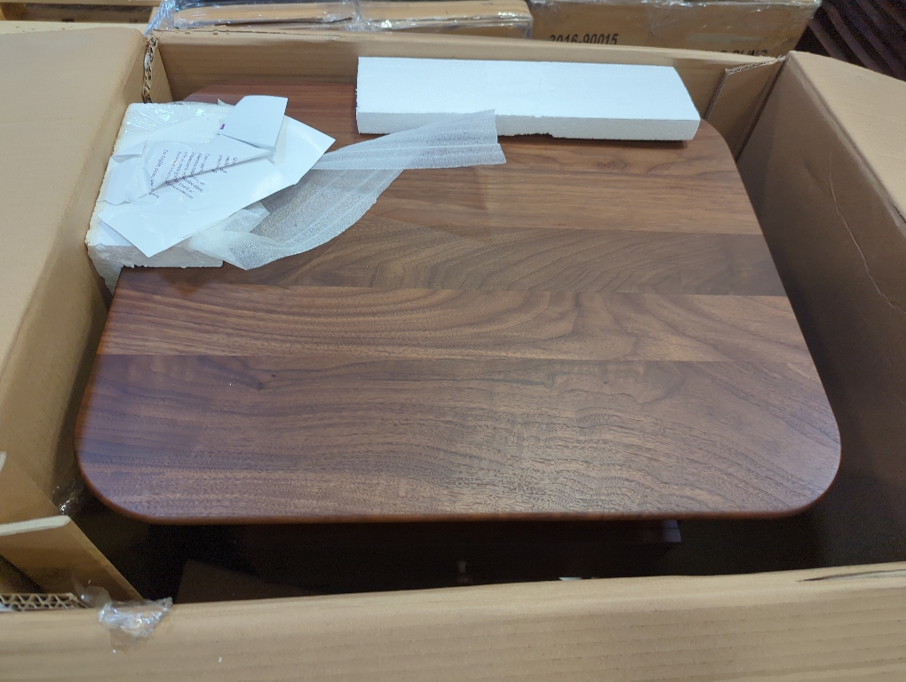 Walnut Grove 1-Drawer Solid Wood Nightstand