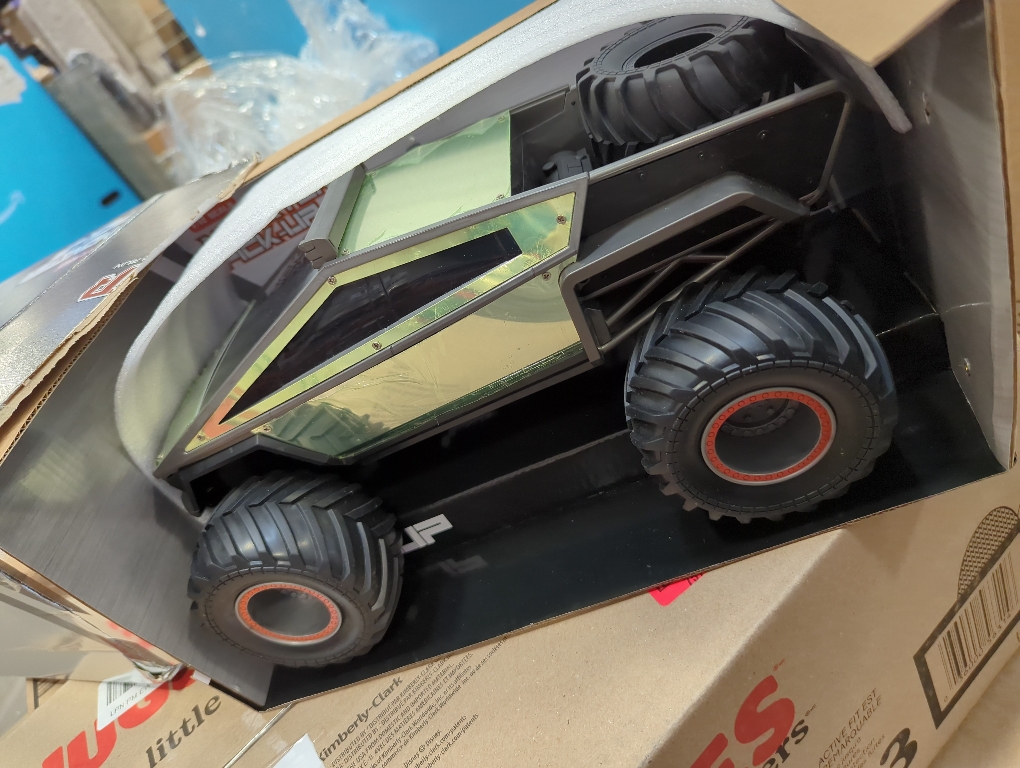 Remote Control Pickup Truck Toy Car, 1:12 Scale Monster Truck Toys with Alloy Shell Lights and Sounds, 4WD All Terrain Off-Road RC Car Boy Kids Toys for Ages 6 , Christmas Birthday Gift