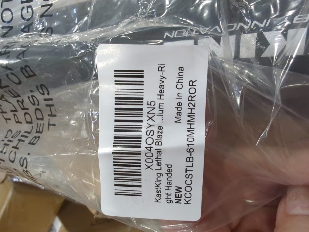 KastKing Lethal Blaze Twin-tip Fishing Rod and Reel Combo, Spinning & Baitcaster Combo, Flame Pattern Design, IM6 Graphite 2Pc Rod with Backup Tip Section, Stainless-Steel Guides, EVA Handle