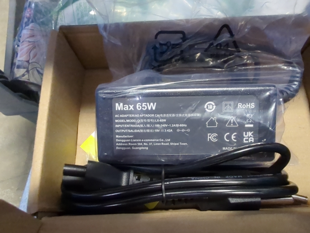 45W 4.5×3.0mm Blue Tip Laptop Charger Compatible with HP EliteBook 840