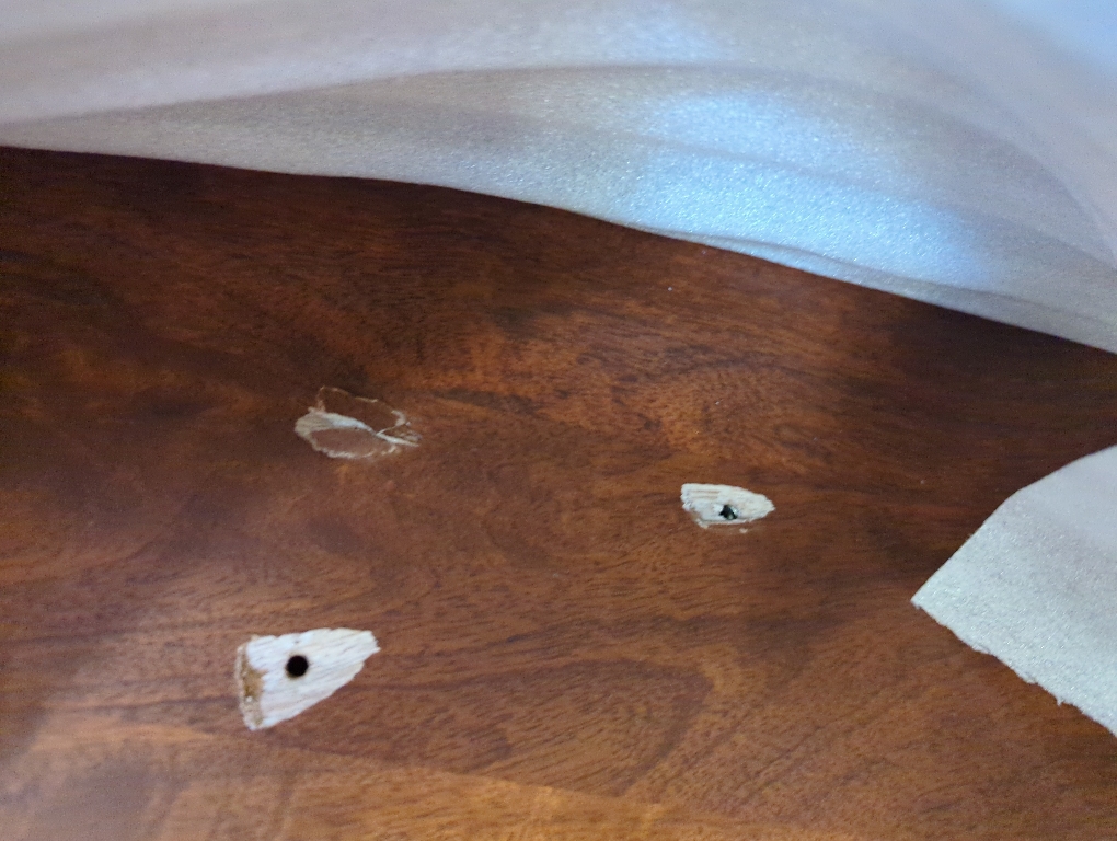 Campbell End Table Brown Wood