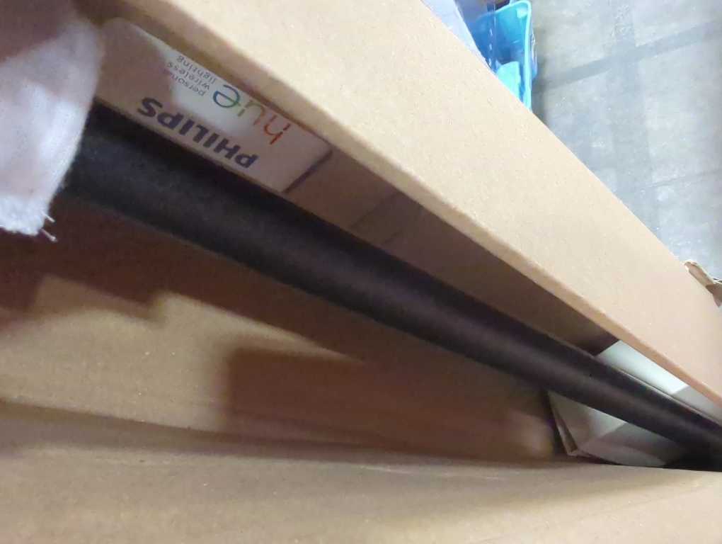 Philips Hue Large Smart Light Tube, Black - White and Color Ambiance LED Color-Changing Light - 1 Pack - Sync with TV, Music, and Gaming - Requires Bridge and Sync Box - Control with App or Voice