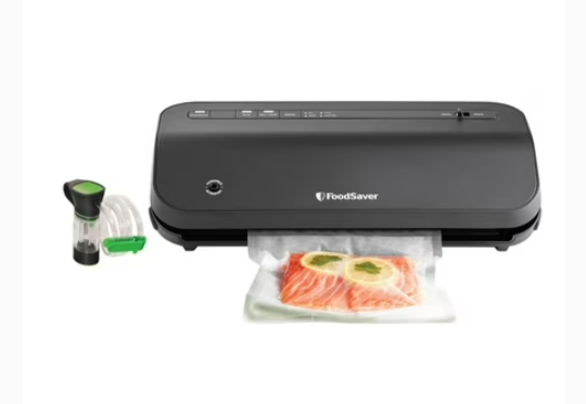 FoodSaver Preserve Vacuum Sealing System Starter Kit with Bags and Rolls