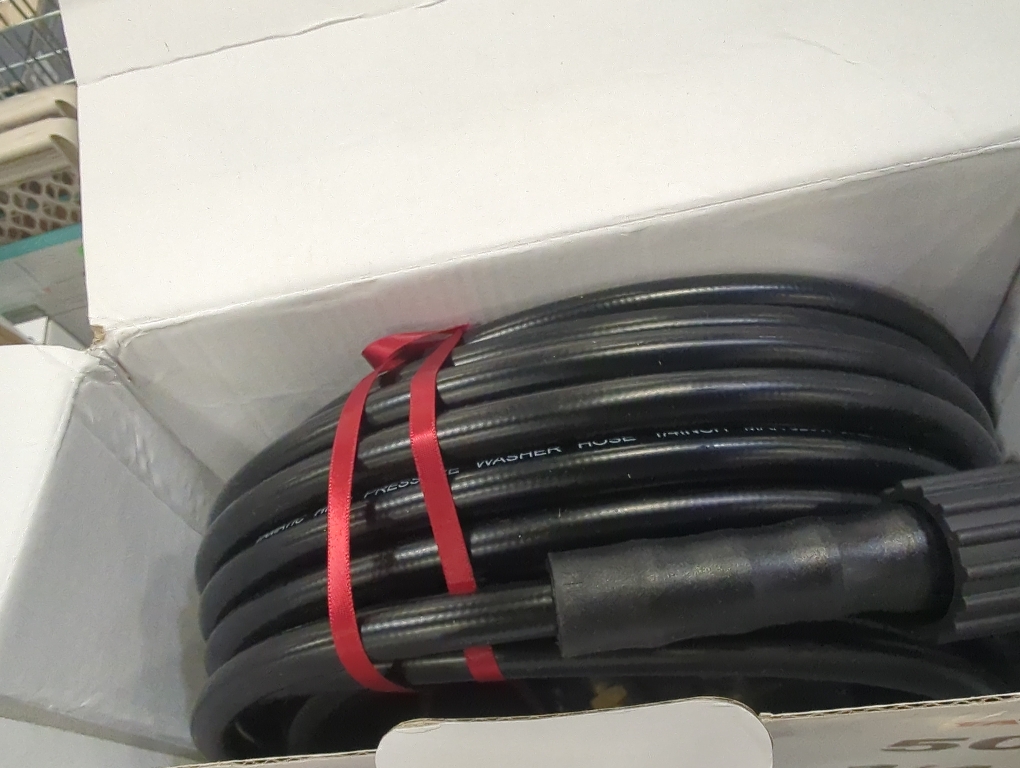 YAMATIC Pressure Washer Hose 50FT 1/4 M22 Kink Resistant Power Washer Hose Replacement for Ryobi, Troy Bilt, Greenworks, CRAFTSMAN Most Brand Power Washer with 3/8 Quick Connect Adapter, 3200 PSI