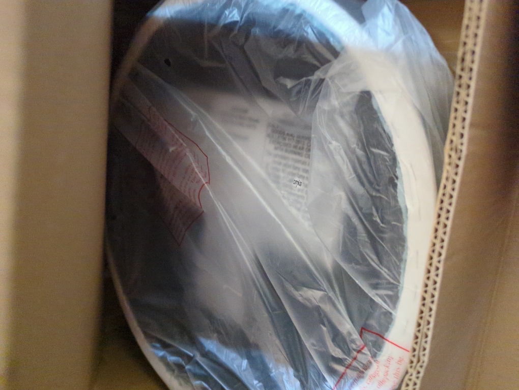 Sophia Aqua Blue Fabric Vanity Stool