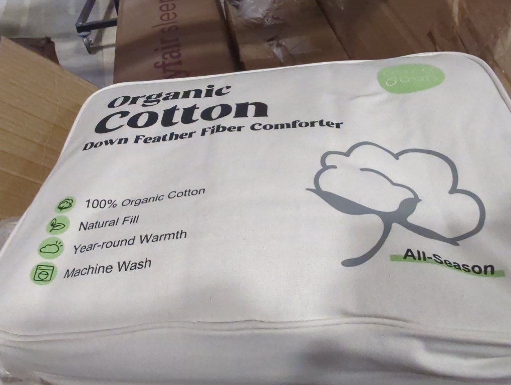 Size twin Color White All Season Cotton Down Comforter/Duvet Insert