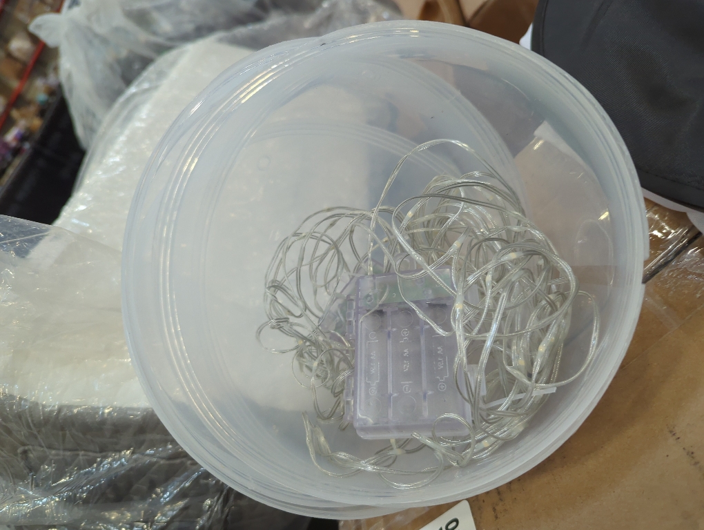 Set of 2 Halloween Decorations Outdoor, 5 FT USB Powered Ghost Decor Kit with Remote Controlled String Lights, Easy Assemble Ghosts Halloween Decorations for Front Door Porch Yard