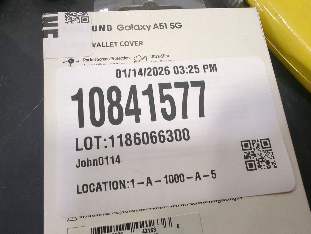 Samsung Galaxy A51 5G S-View Wallet Case  Black