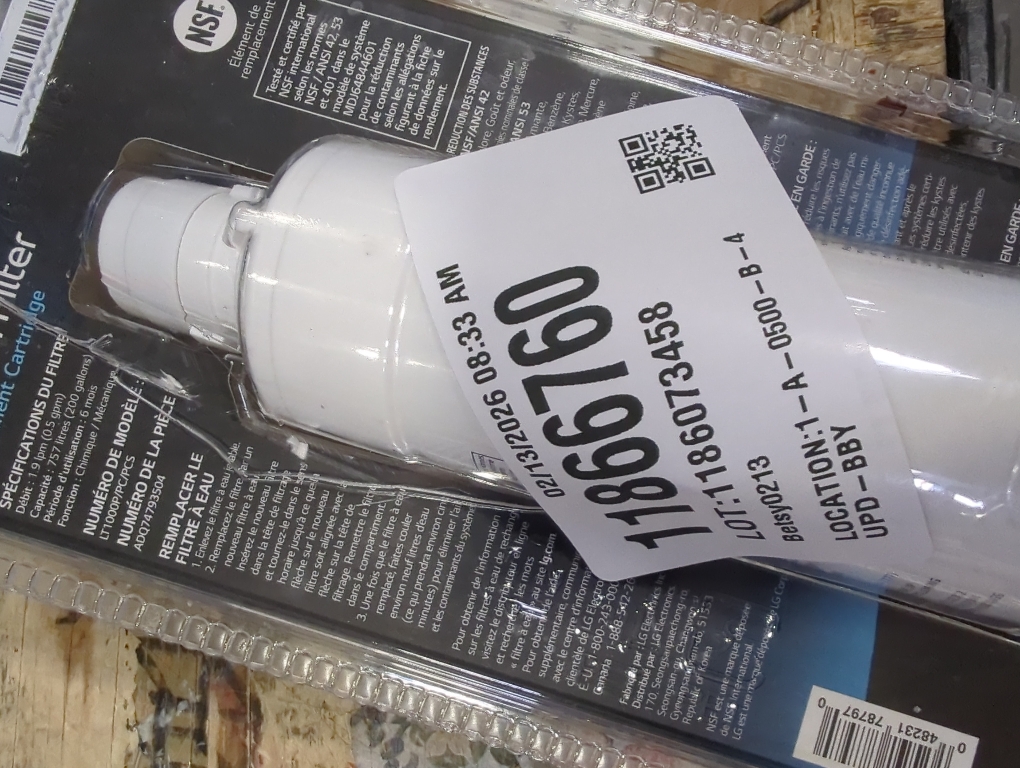 Water Filter for Select LG Refrigerators - White