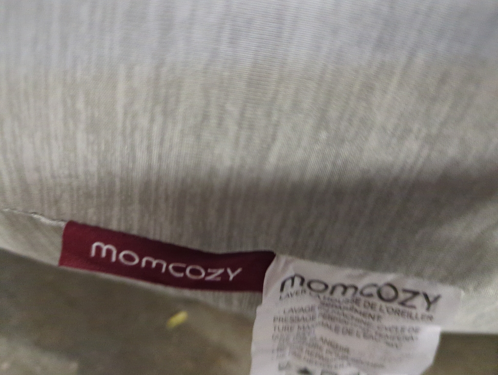 Momcozy Pregnancy Pillows with Cooling Cover, U-Shaped Full Body Maternity Pillow for Side Sleepers 57 Inch - Support for Back, Hip, Belly, Legs for Pregnant Women