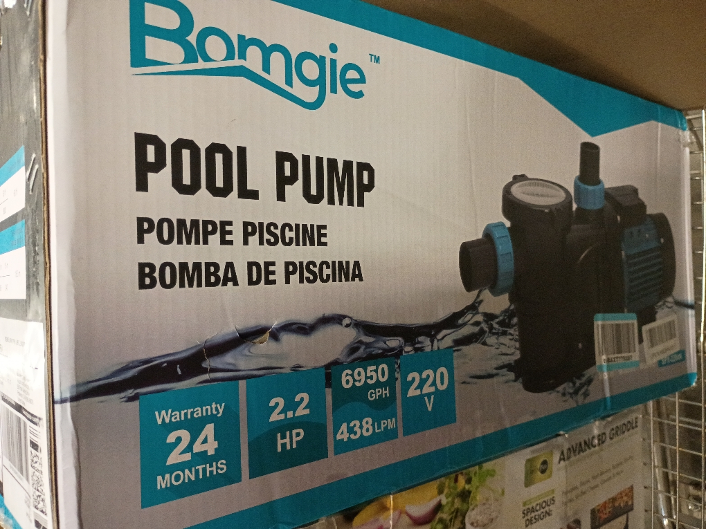 In/Above Ground Pool Pump, High Flow Powerful Self Priming Pool Pump, 2.2HP 6950 GPH 220V