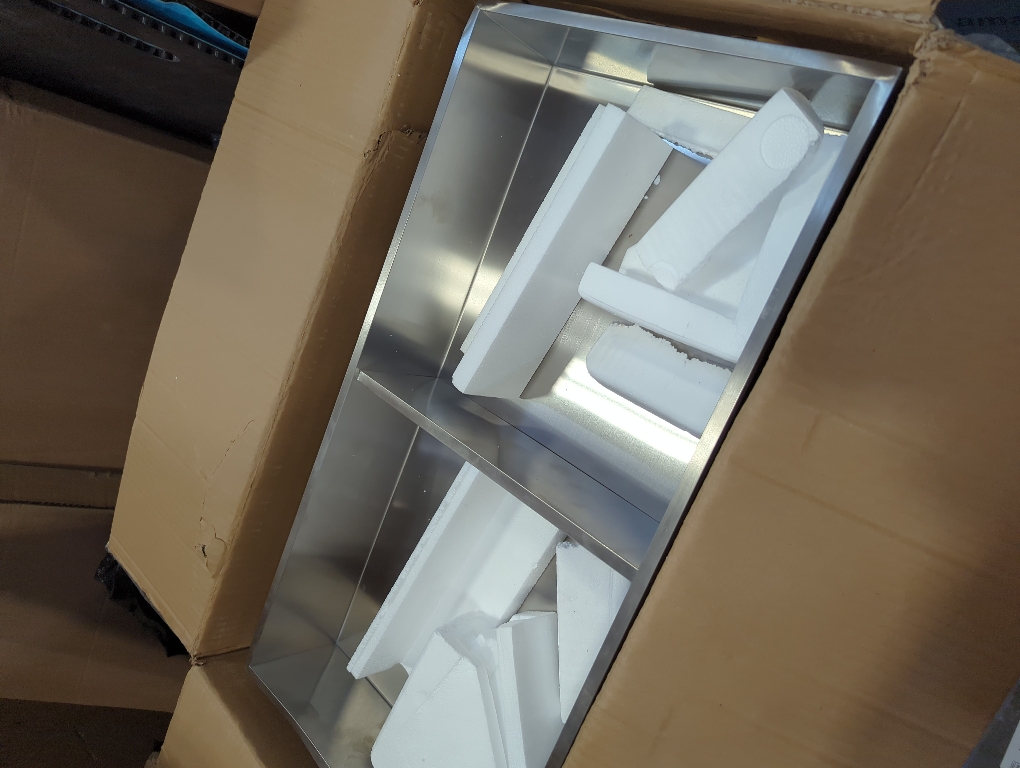 12x24 Bathroom Shower Niche Shelf: Double Layer Stainless Steel No Tile Needed - Recessed Wall Niches Box for House Decoration - Brushed Nickel