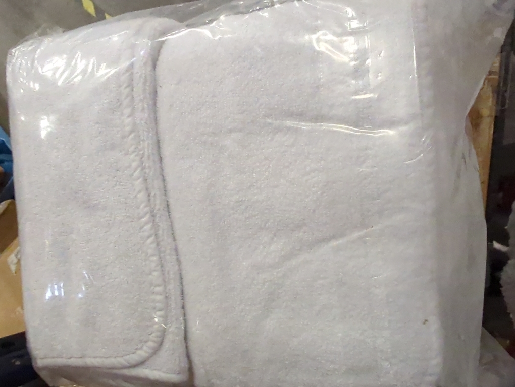 6 pack...Haven Turkish Cotton Hand Towel in Bright White