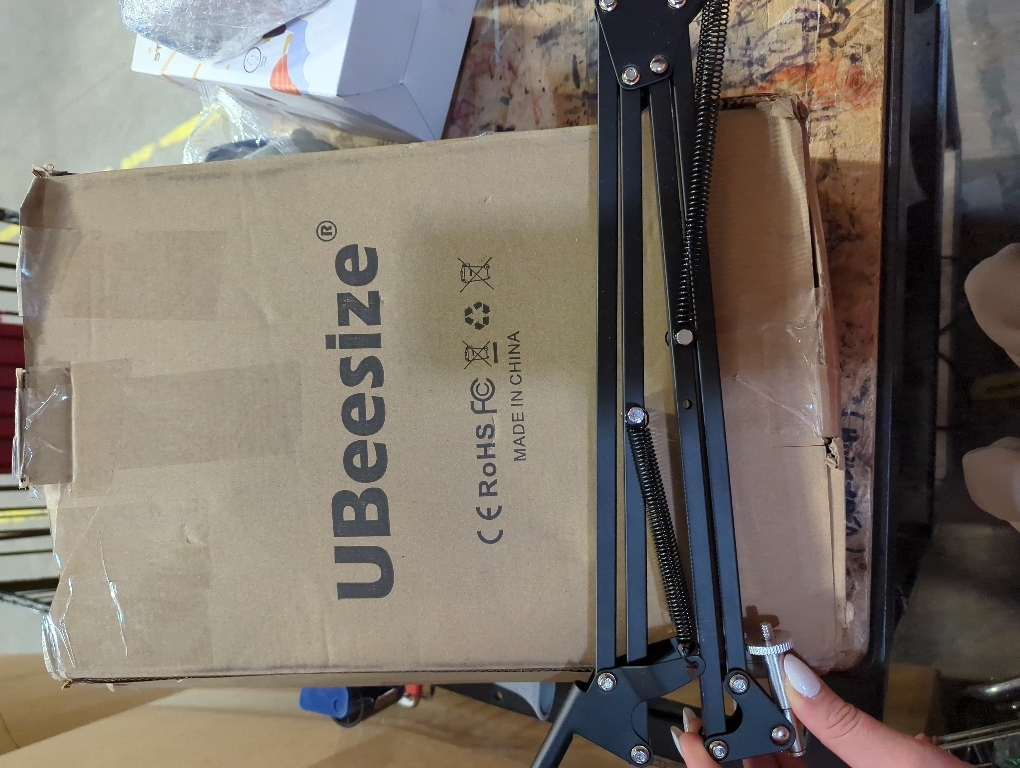 UBeesize Overhead Phone Mount, Flexible Webcam Arm with Phone Holder and Ball Head, Overhead Tripod for Phone Drawing Live Streaming Cooking Flat Photography