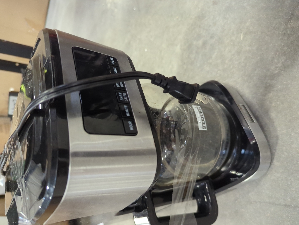 bella PRO - 12-Cup Programmable Coffee Maker - 90194 - Stainless Steel