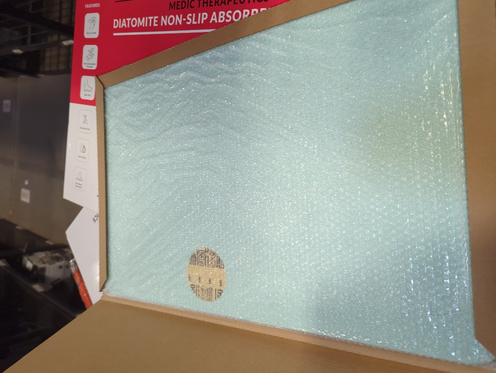 Medic Therapeutics 24  X 15  Diatomite Non-Slip Quick Dry Absorbent Floor Mat