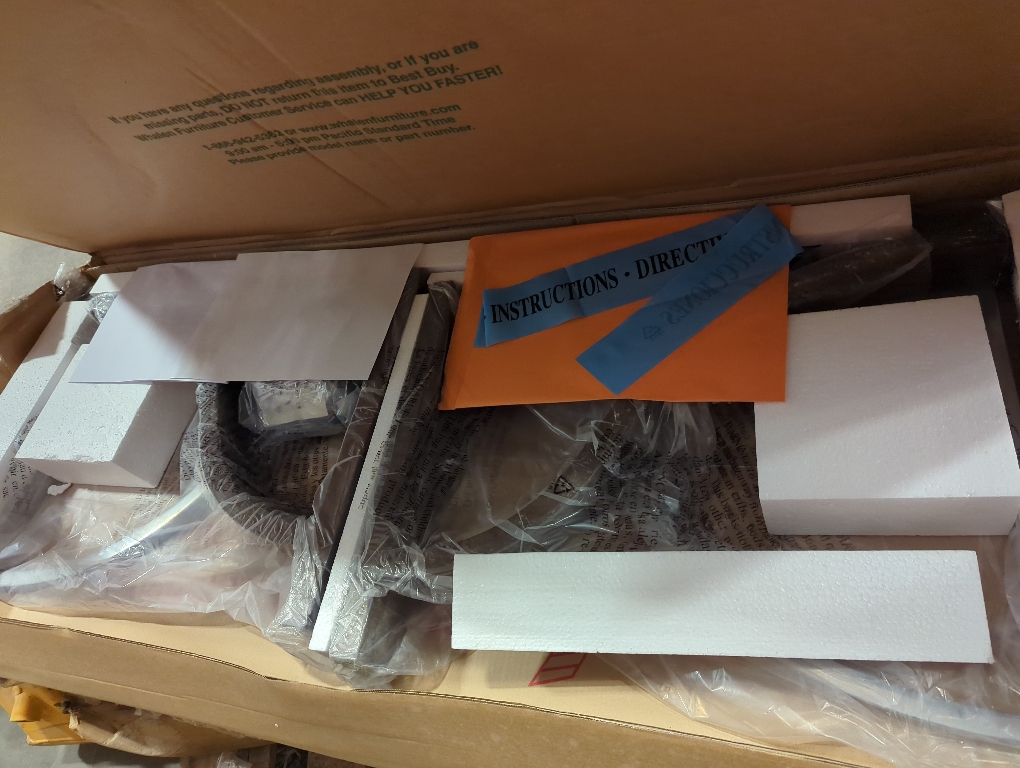 Whalen Furniture - 3-in-1 Console for Most Flat-Panel TVs Up to 65 - Brown Cherry