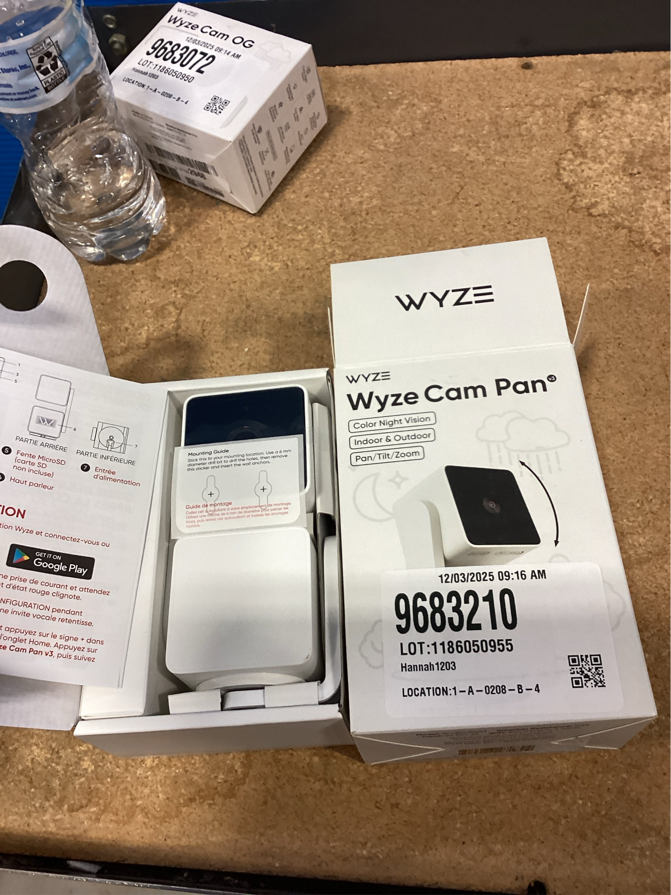 Wyze Pan v3 Wired Indoor/Outdoor 1080P HD Home Security Camera with Privacy Mode