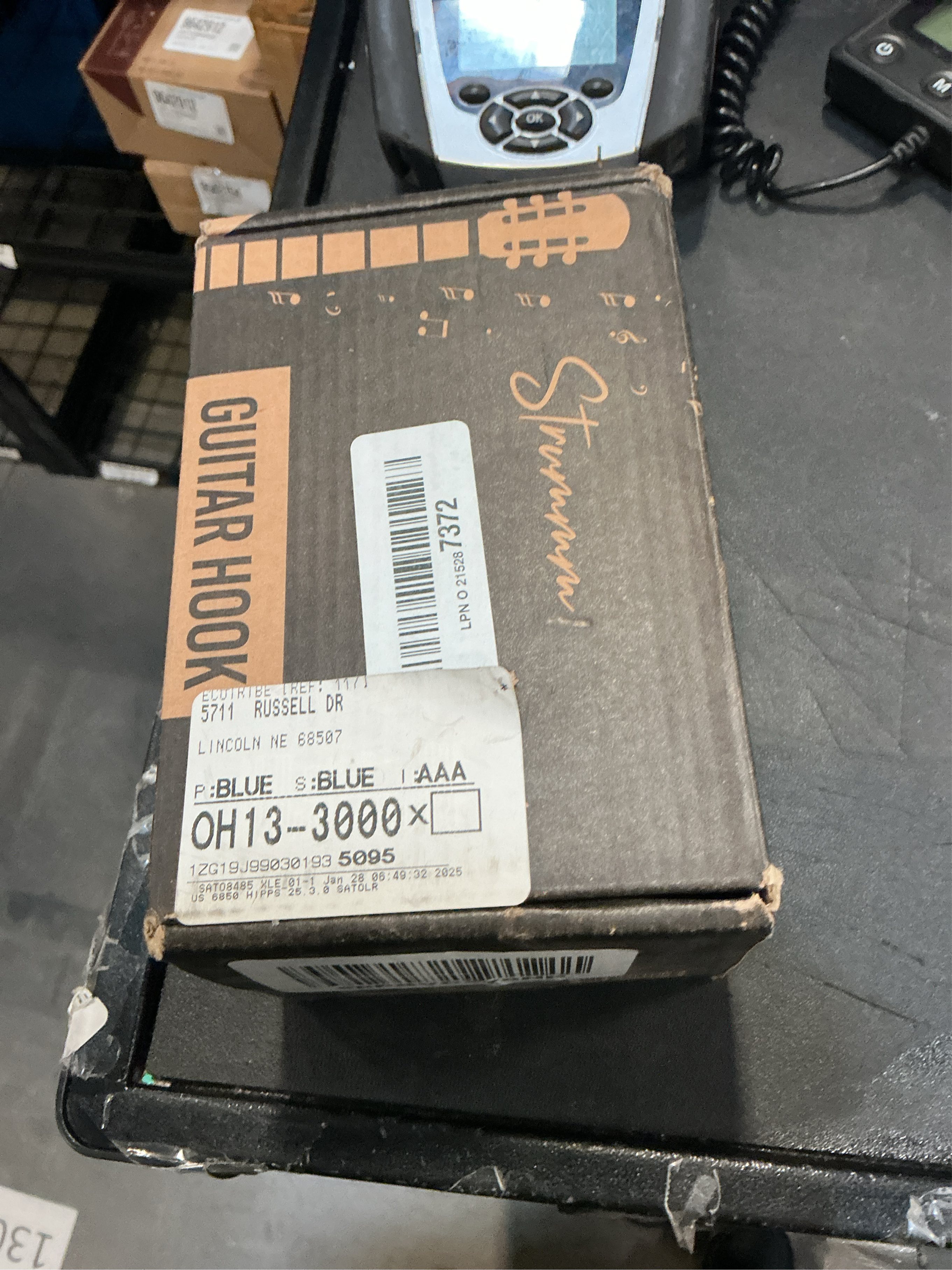 Guitar Wall Mount Hook: Modern Design Walnut Wood Guitar Hanger for Storage & Display. Heavy Duty Ply Guitar Holder for the Wall. Hangers Stand for Acoustic Guitars, Ukulele, Bass, Violin, Cello