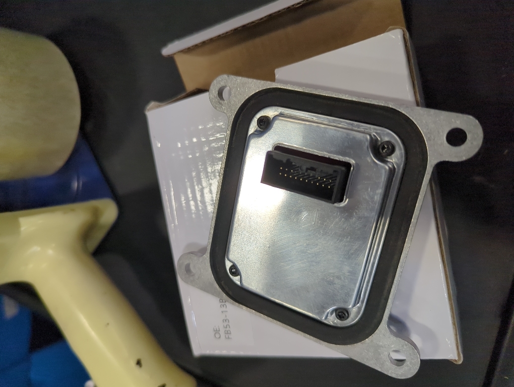 LED Headlight Module FB53-13B626-B Compatible for 2016-2019 Ford Explorer 2.3L 3.5L OE# FB5313B626B FB5Z-13C788-B