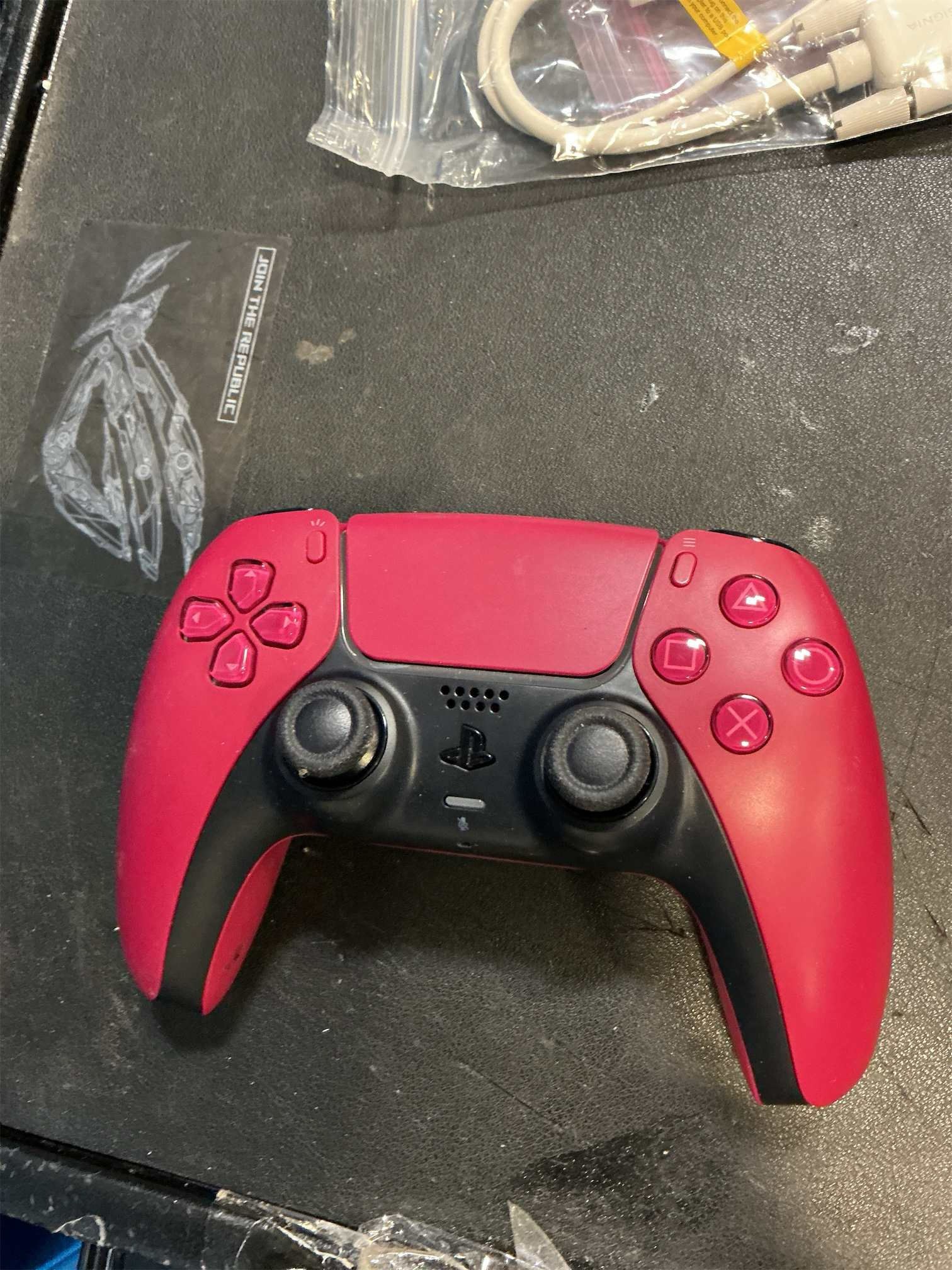 PlayStation DualSense™ Wireless Controller – Cosmic Red - For PS5, PC, MAC & Mobile