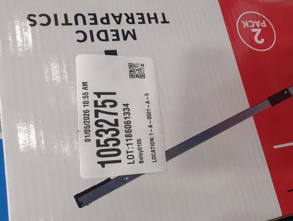 Medic Therapeutics 2-Pack Extra Long Reacher Grab Tool W/ Magnetic Ti. Lightweight with a Strong Grip and Easy Attachment to Canes  Walkers  and Wheel