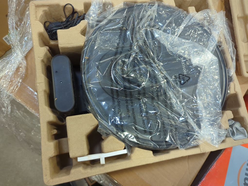 Proscenic Q8 Robot Vacuum Cleaner with Mop, Ultra Strong 6000Pa Robotic Vacuum with Lidar Navigation, 5 Real-Time Mapping, WiFi/Alexa/APP Remote Control Robot Hoover for Floor Carpet Pet Hair