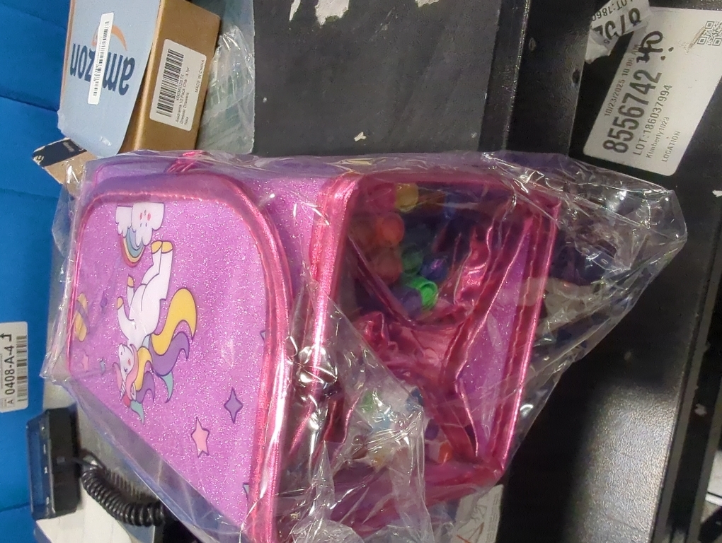 beefunni Unicorn Washable Markers Set 48 pcs with Glitte Pencil Case, Art Supplies for Kids Ages 4-6-8, Arts Crafts Coloring Set with Stickers - Birthday Gifts for Girls 4 5 6 7 8 9 Year Old