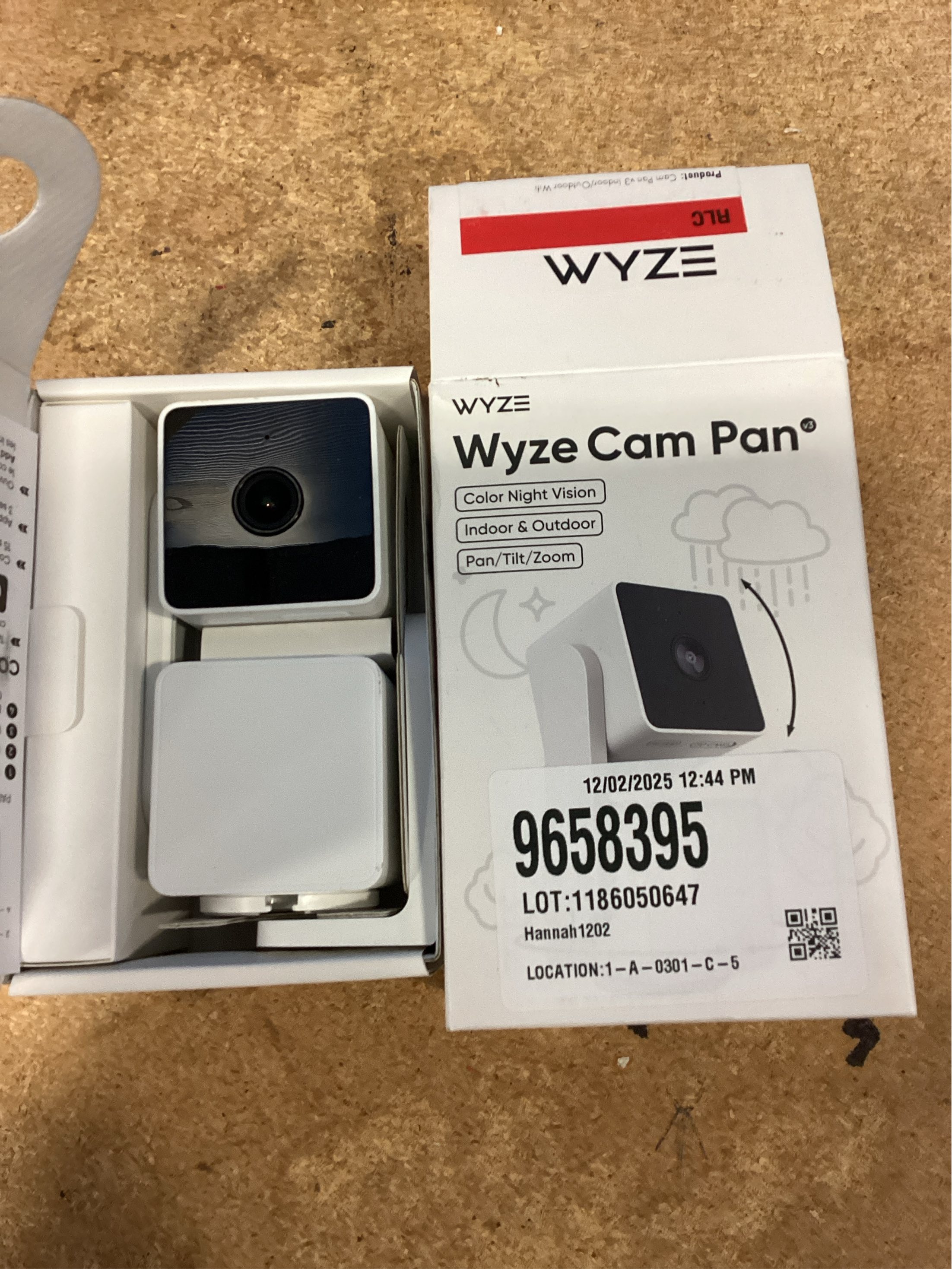 Wyze Pan v3 Wired Indoor/Outdoor 1080P HD Home Security Camera with Privacy Mode