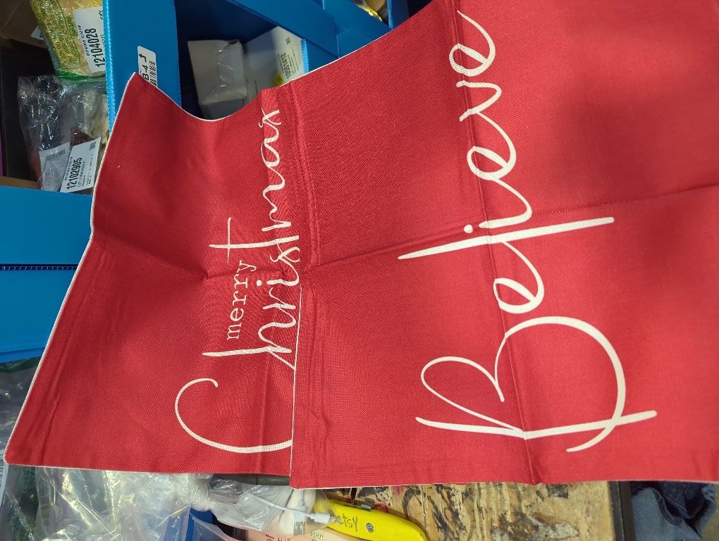 DFXSZ Christmas Throw Pillow Covers 20x20 Inch Set of 2 Merry Christmas Farmhouse Decorations Believe Holiday Decor Throw Cushion Case for Home Couch