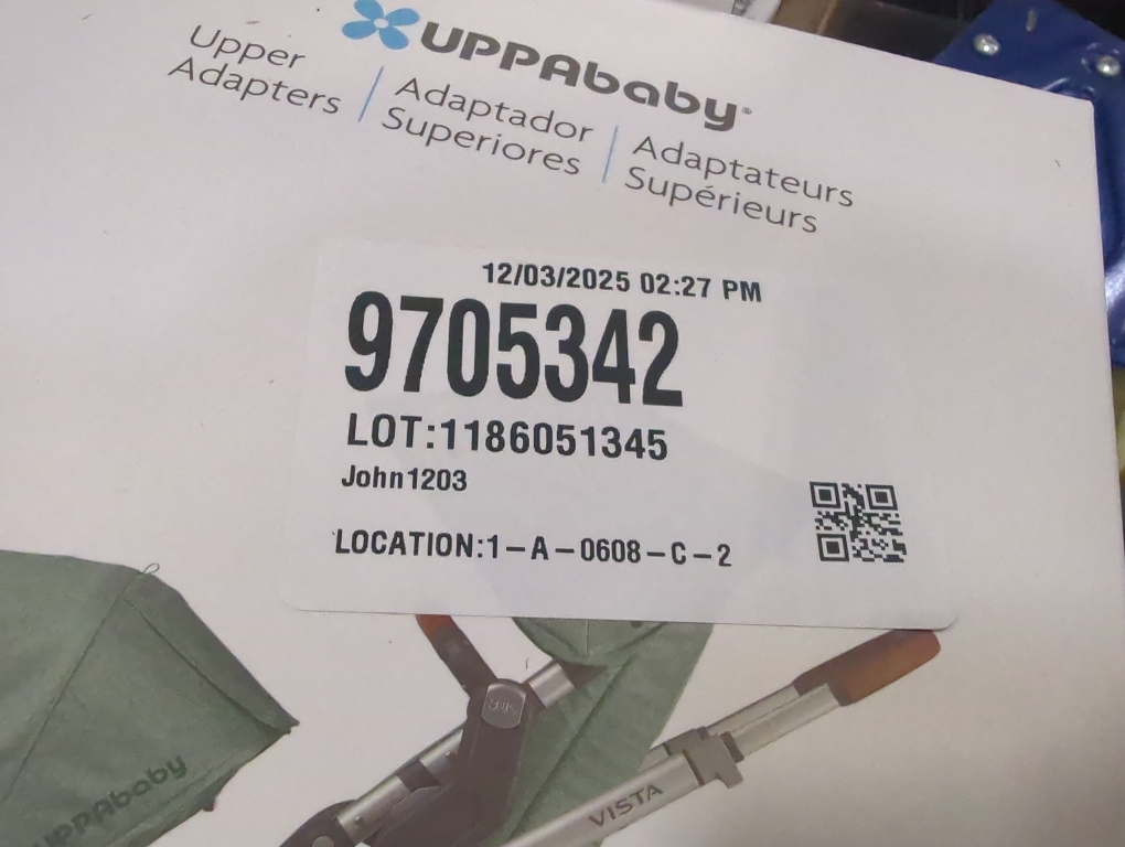 UPPAbaby VISTA Upper Adapters (for VISTA 2015-later)