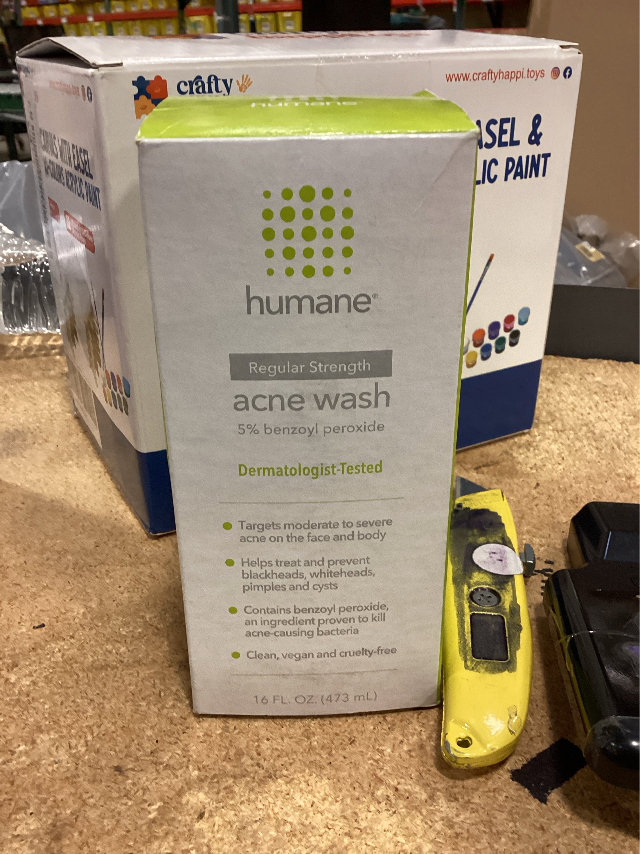 Humane Benzoyl Peroxide Acne Body Wash - 5% Regular-Strength Acne Treatment for Face, Skin, Back and Body - 16 Fl Oz - Dermatologist-Tested Non-Foamin