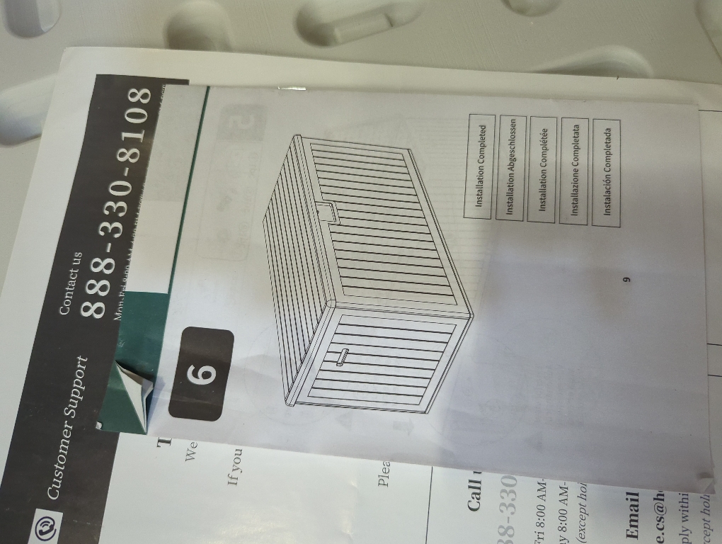 Outdoor Storage Box Gray