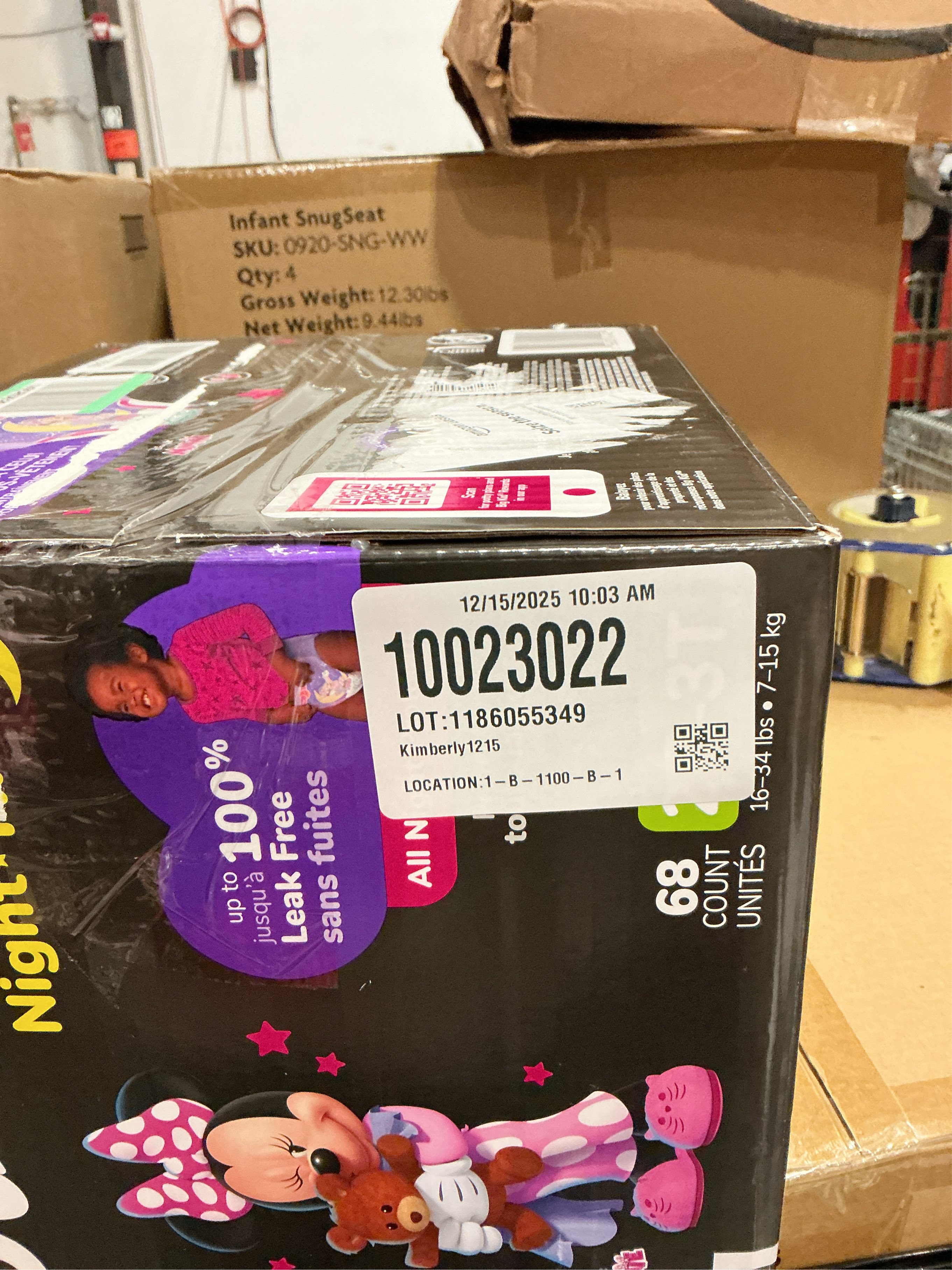 Pull-Ups Girls' Night-Time Training Pants, 2T-3T (16-34 lbs), 68 Ct (Select for More Options)