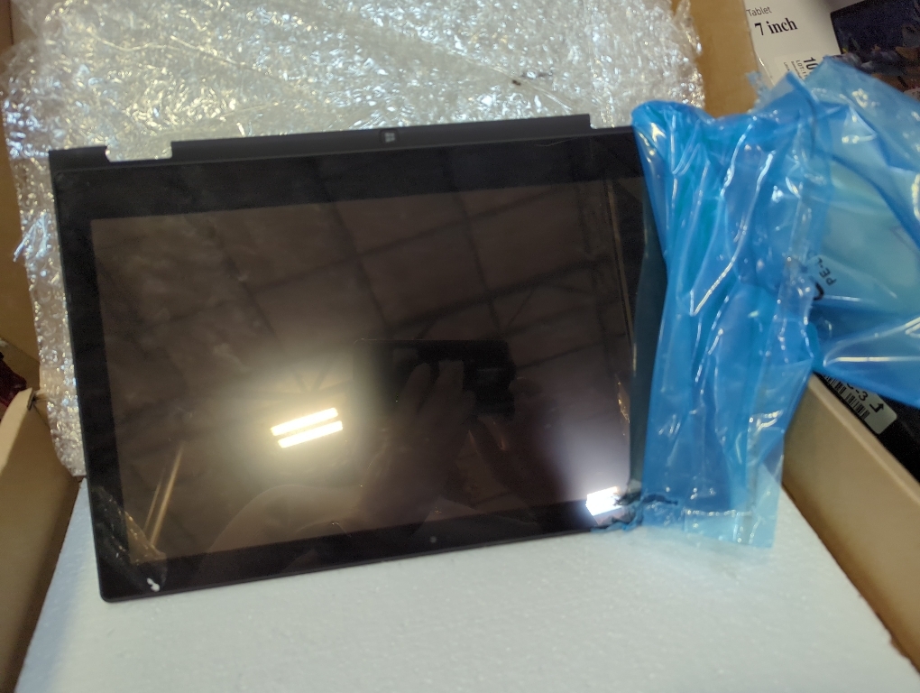 JYLTK New Genuine 13.3 FHD LCD Screen Display   Touch Digitizer   Bezel Fame   Touch Control Board Assembly FRU: 02DA314 for Lenovo Thinkpad L390 Yoga