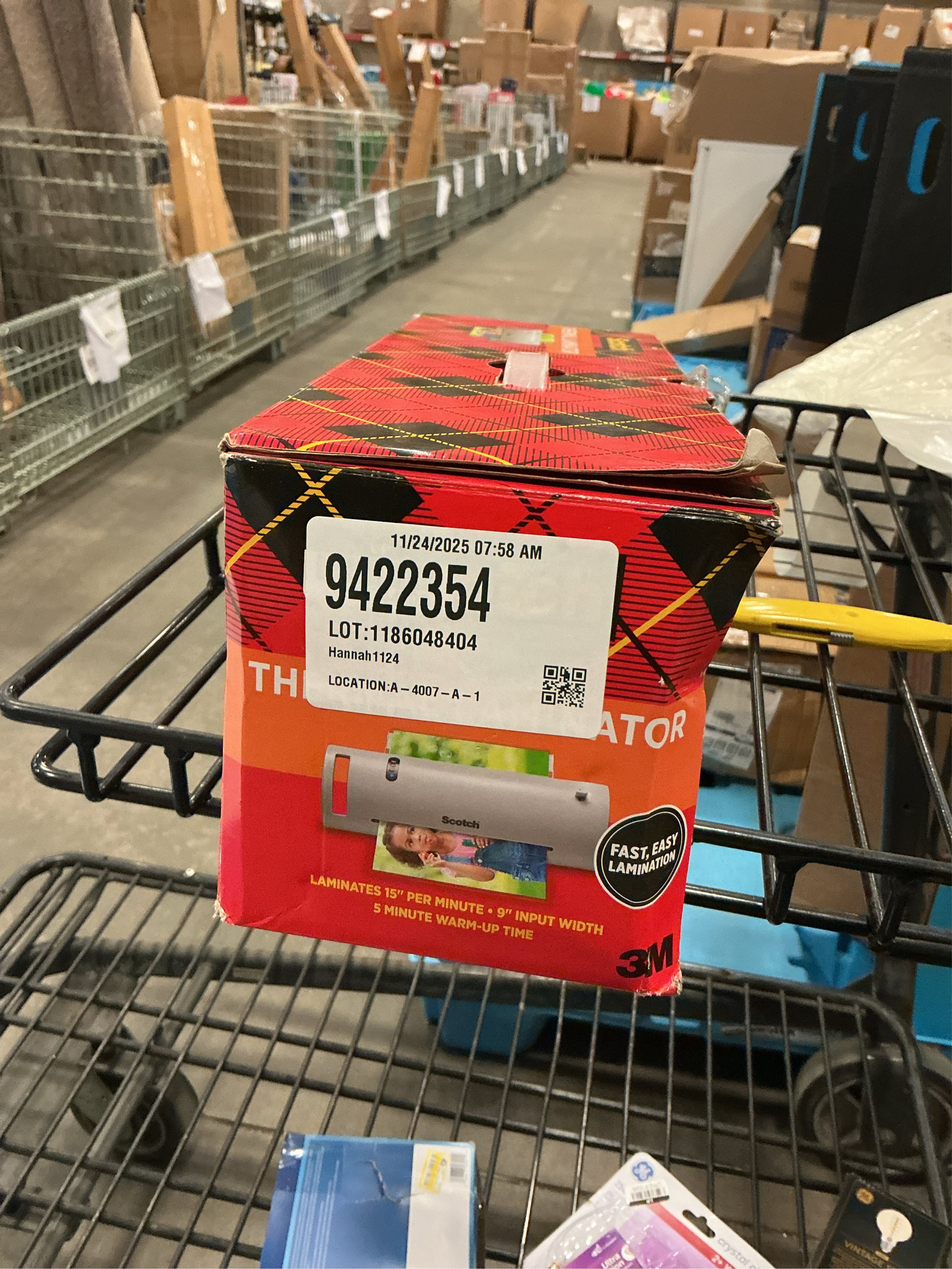 Scotch Thermal Laminator with 2 Starter Pouches 8.5 x 11