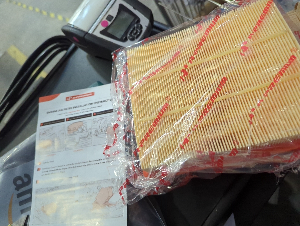 A-Premium Engine Air Filter Compatible with Toyota Models - Sequoia 2014-2022, Tacoma 2016-2023, Tundra 2013-2021, 3.5L 4.0L 4.6L 5.7L, Replace# 17801-0P100