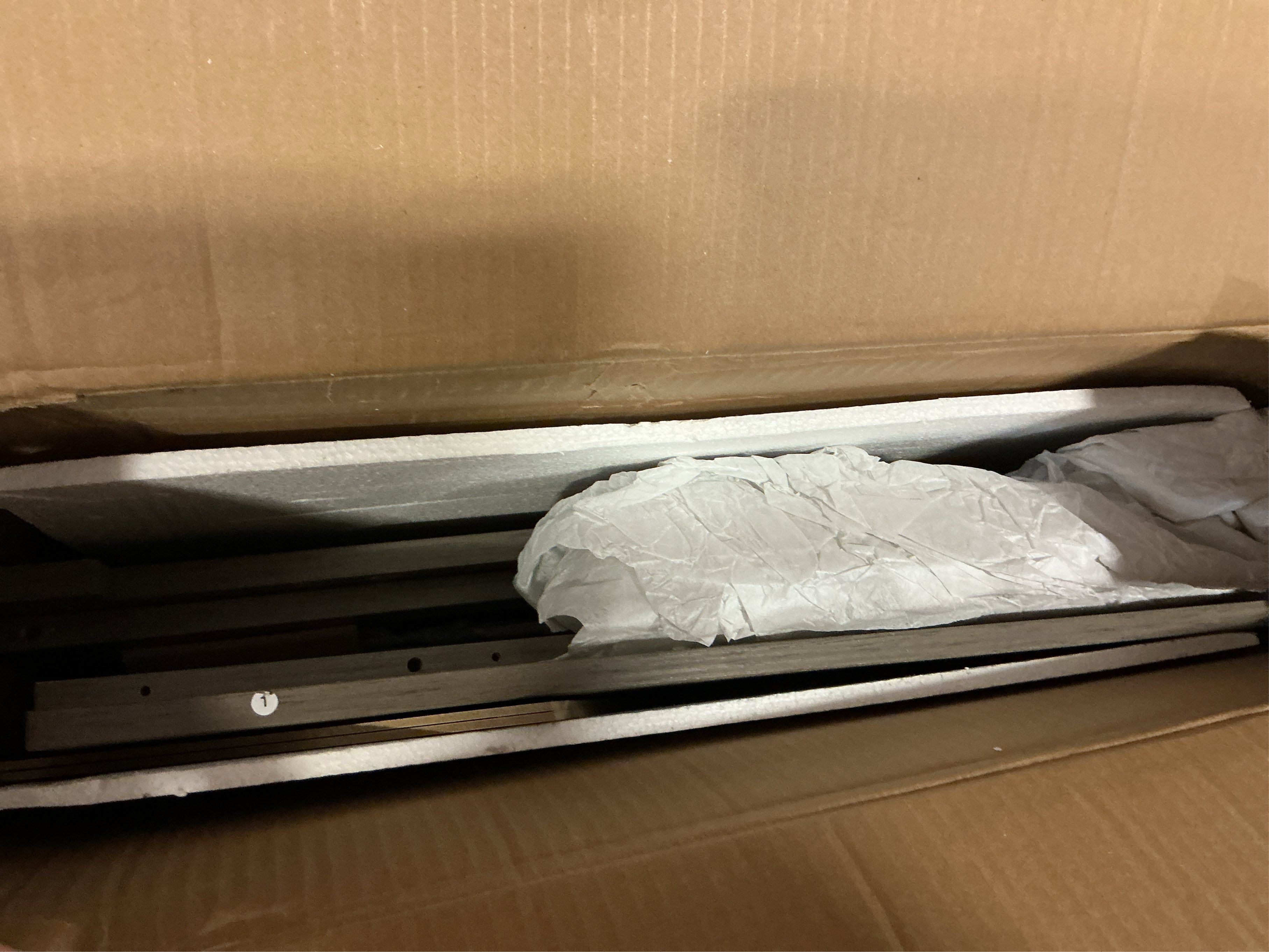 DINZI LVJ Litter Box Enclosure, Cat Litter House with Louvered Doors, Entrance Can Be on Left or Right Side, Spacious Hidden Washroom for Most of Box, Furniture Cabinet, Gray Wash