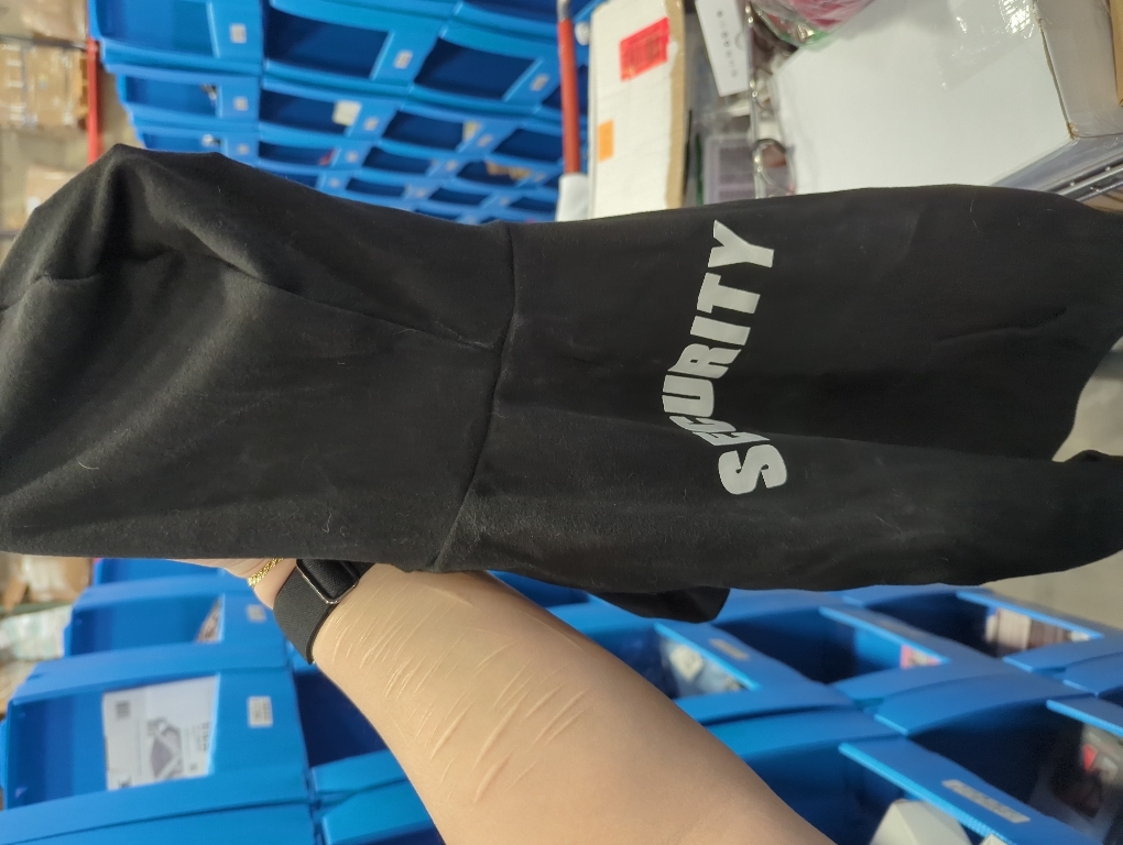 Security Dog Hoodie Dog Sweaters for Large Dogs Soft Brushed Fleece Clothes Hoodie Sweatshirt with Pocket(L)