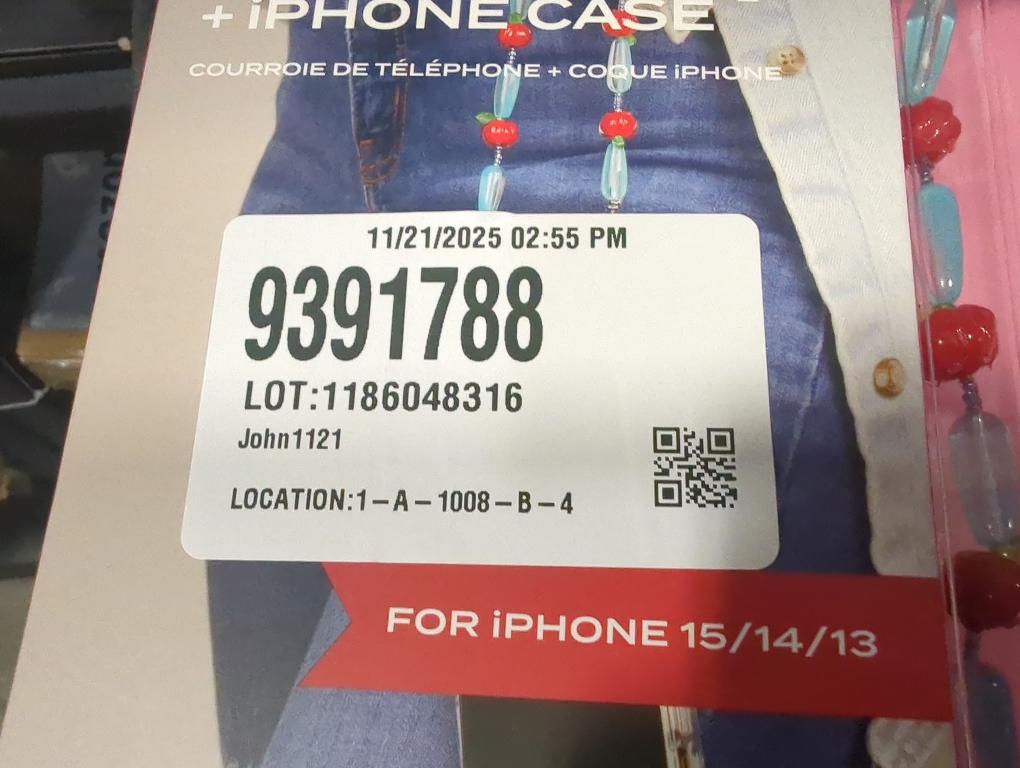 Phone Charms Strap-Blue apple