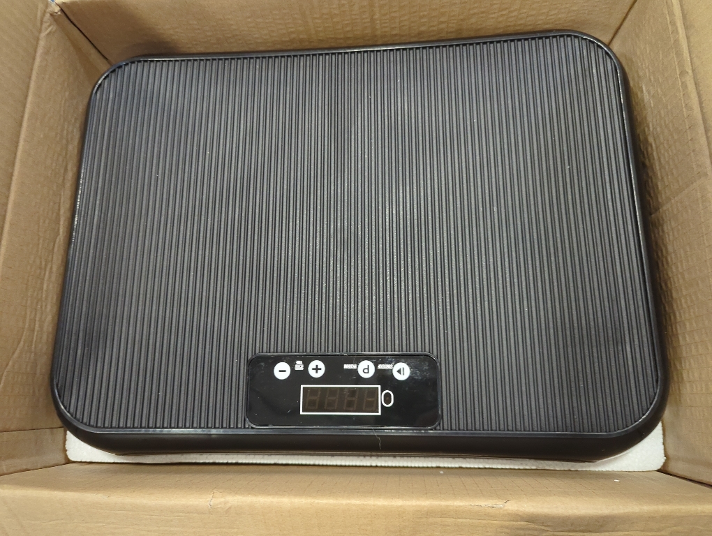 TISSCARE Vibration Plate Exercise Machine Mini Vibrating Plates for Lymphatic Drainage and Weight Loss, 400Lbs Capacity Full Body Power Shake Workout Platform for Home Cardio Fitness