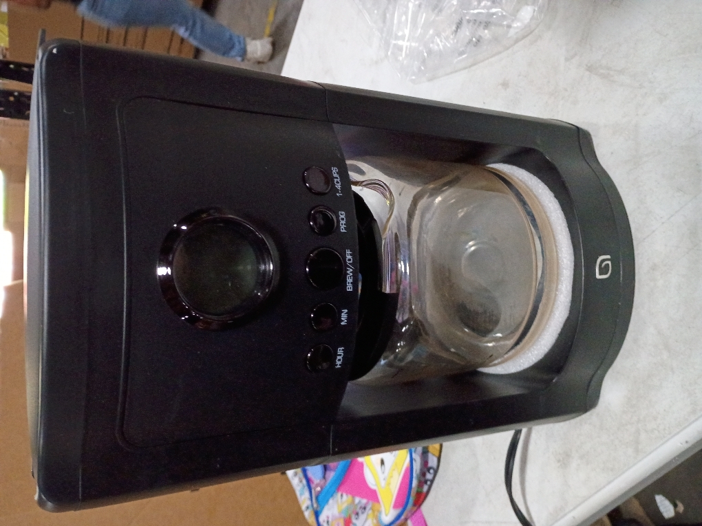 WILLOW Eco Series 12 Cup Drip Coffee Maker, 24 HR Programmable Coffee Maker with Glass Coffee Pot, Removable Filter Basket, Keep Warm Function & Auto Shut-off, Coffee Machine with Digital Display