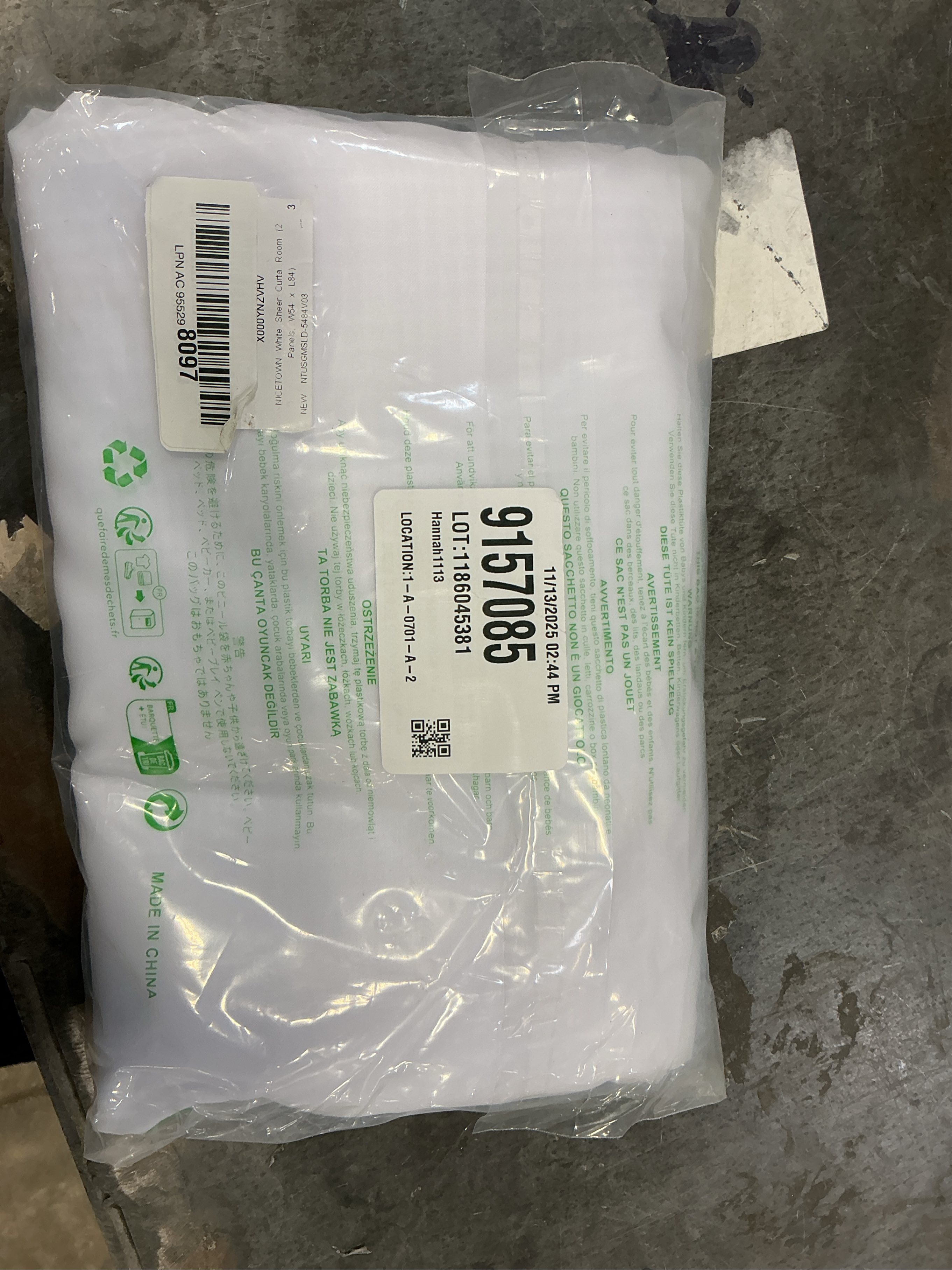 NICETOWN White Sheer Curtains 84 inches Long - Home Decoration Grommet Airy & Lightweight Elegant Window Treatments with Light Filtering for Bedroom/Living Room (2 Panels, W54 x L84)