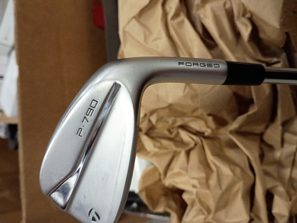 TaylorMade 2025 P·790 Irons Golf Club Set, Premium Forged Feel, Larger Sweet Spot, Improved Gapping, Players Distance